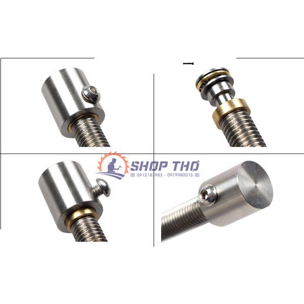 Bộ vam ghép ván ép bề mặt - 2 thanh wnew