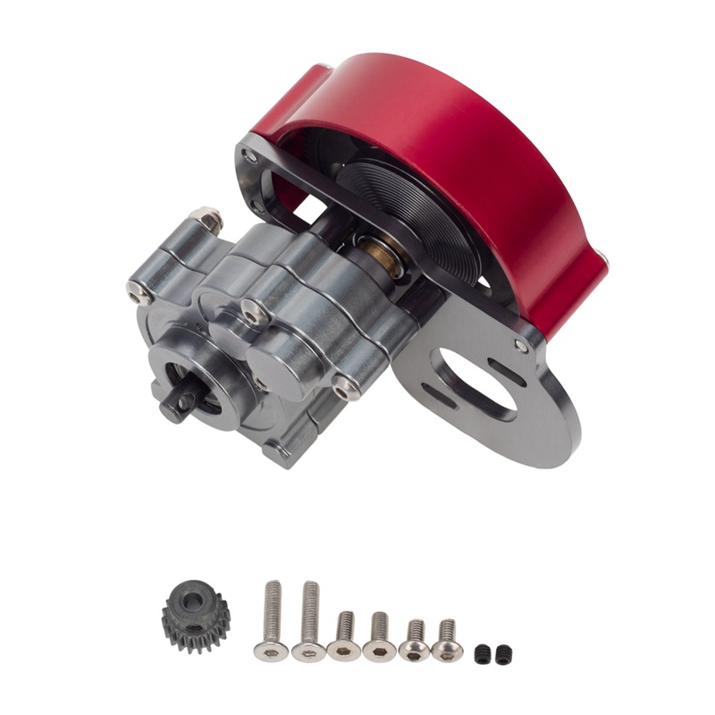 Hộp Truyền Động Bánh Răng Kim Loại CNC Cho Xe Điều Khiển Từ Xa Axial SCX10 90016 90021 1 / 10