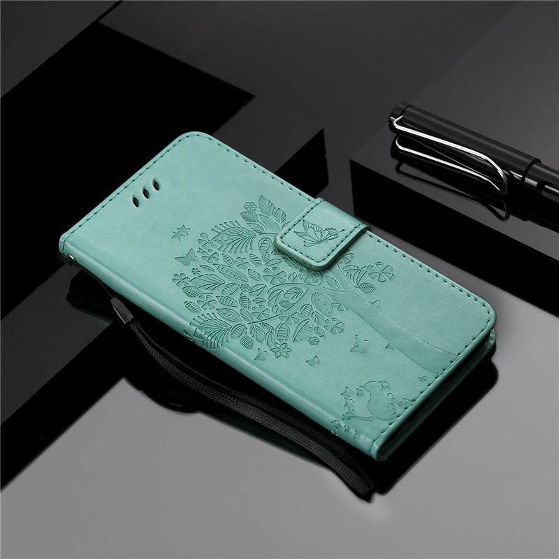 Bao da điện thoại có dây đeo cứng kiểu ví đựng thẻ cho LG G3