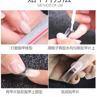 Móng úp dẻo siêu mỏng - 288 móng