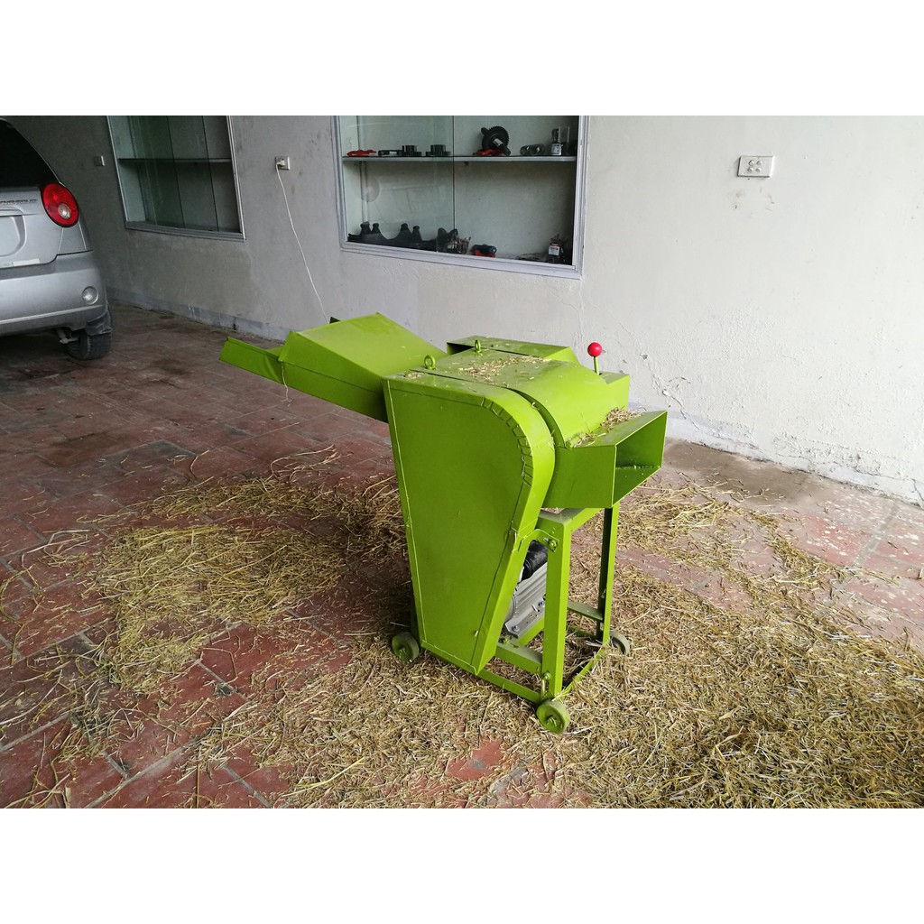 Máy băm có đa năng Băm cỏ voi - Cỏ Sả - Thân cây ngô - Mía - Bã mía - Băm rơm rạ Thép buồn băm dày - Dao băm nhiệt luyện