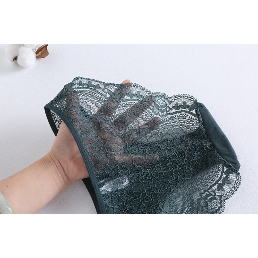 Bộ Đồ Lót Có Gọng Nâng Ngực Ren Lưới Sexy S187