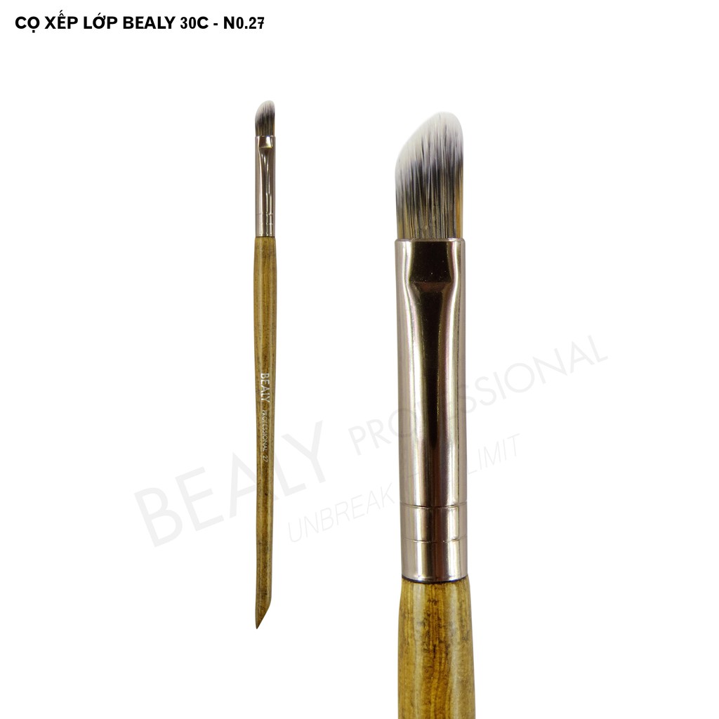 Cọ Trang Điểm Tán Màu Mắt Dạng Đầu Xeo No.27-30XL