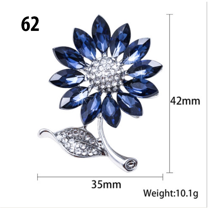 GOTI 14 - Charm Cài Áo Cành Hoa Cao Cấp  Đẹp Thanh Lịch Dành Cho Nữ Kiểu Dáng Đa Dạng
