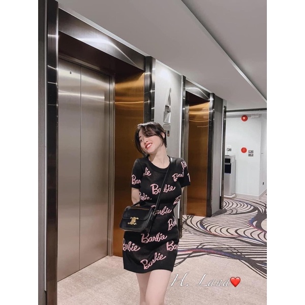 VÁY LEN SUÔNG CHỮ BANIER