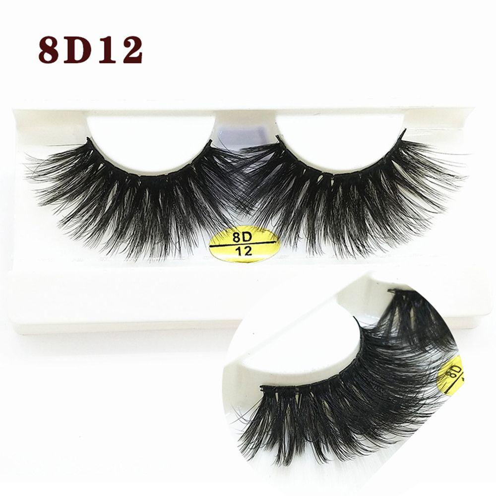 [Hàng mới về] Cặp lông mi giả nối mi giả lông chồn SKONHED handmade kiểu đan chéo dài dày dặn 8d thời trang cho nữ