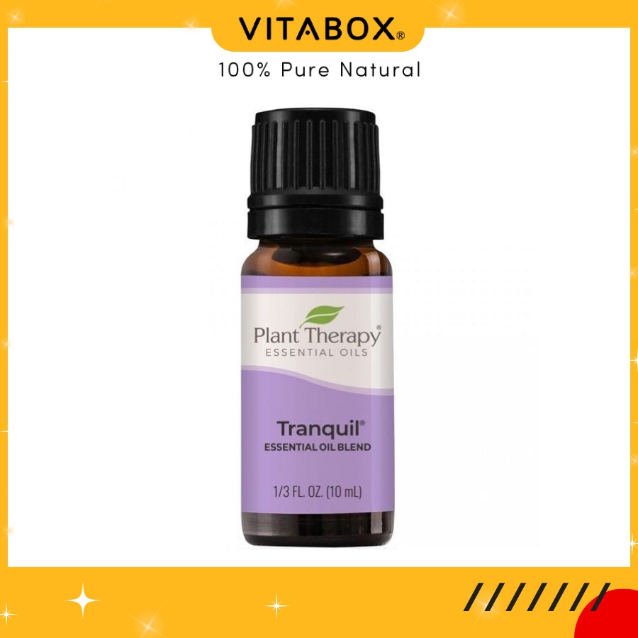 Plant Therapy - tinh dầu giúp thư thái Tranquil Synergy Blend - 100% thiên nhiên nguyên chất pure natural essential oil