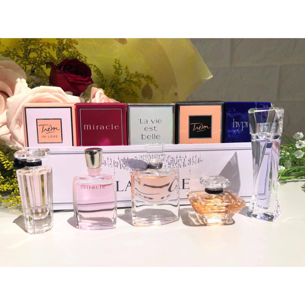 [Chính Hãng] Set 5 Chai Nước Hoa Mini LanCôme