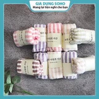Khăn Mặt Hàn Quốc 50x35cm (Có Dòng Kẻ)