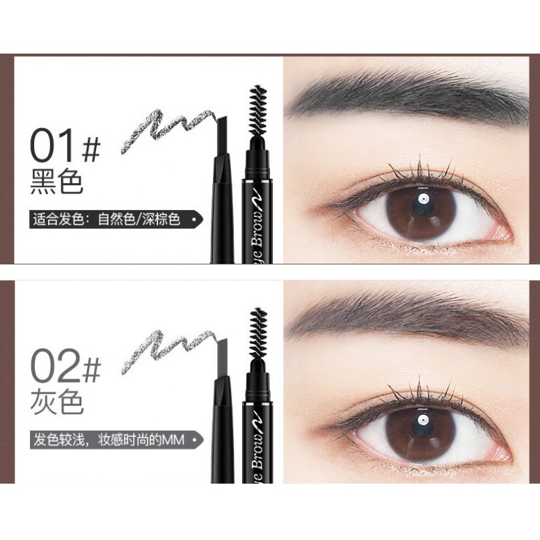 Chì mày 2 đầu Double Effect Lameila nội địa | BigBuy360 - bigbuy360.vn