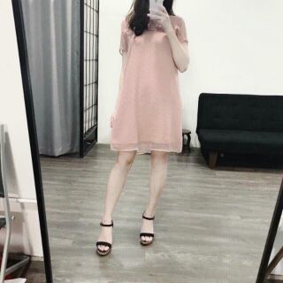 Váy voan hạt cao cấp