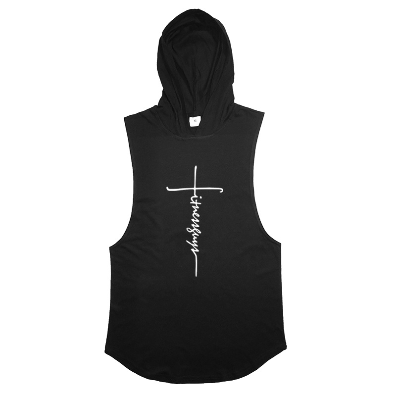 Mới Áo Thun Nam Cộc Tay Có Mũ Thời Trang