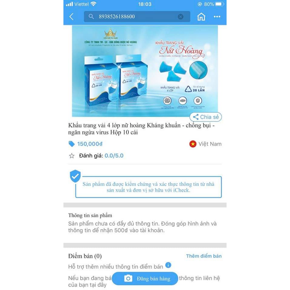 Khẩu trang vải 4 lớp kháng khuẩn | BigBuy360 - bigbuy360.vn