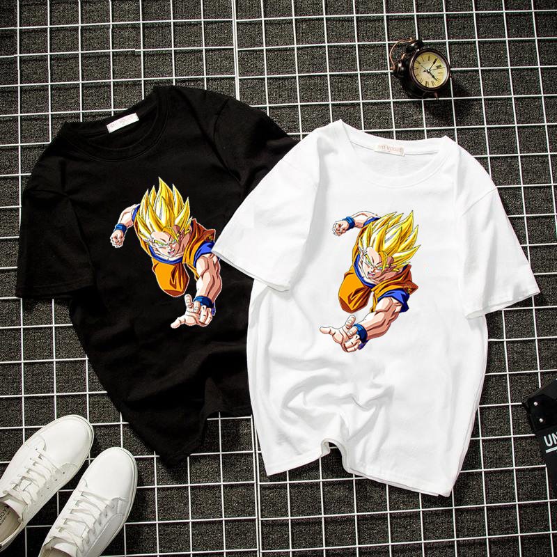 Áo thun form rộng unisex goku vải dày mịn 2019T22002