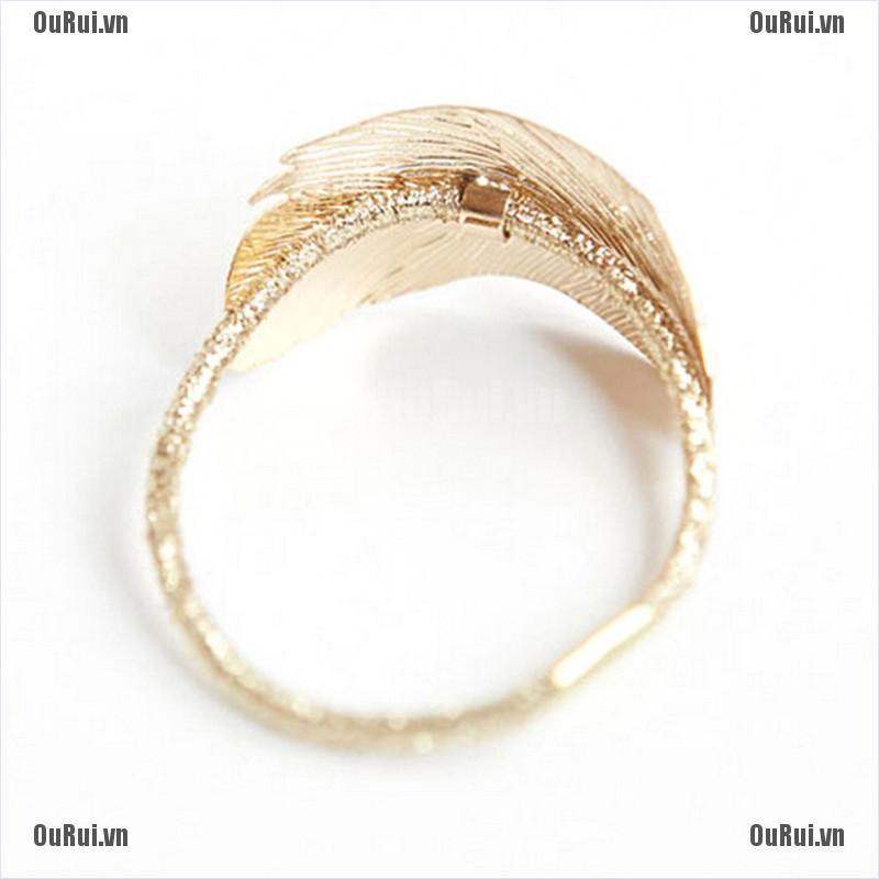 Dây Cột Tóc Hình Chiếc Lá Dễ Thương Xinh Xắn Cho Nữ