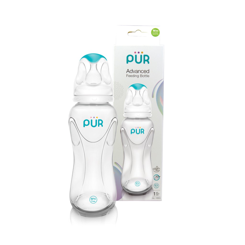 Combo 2 bình Pur Advanced 250ml cho bé từ 3 - 6 tháng