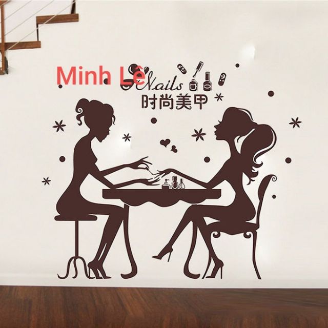Tranh dán nail