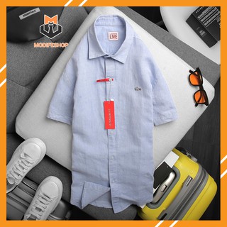 Áo sơ mi nam cao cấp tay ngắn LACOST - Modife Shop
