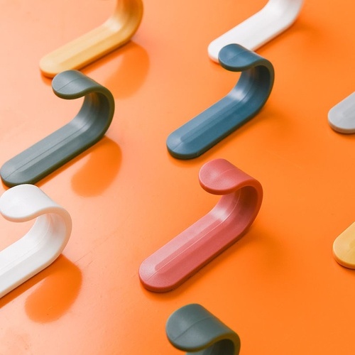 Móc dán treo tường siêu dính chử J  chịu lực tốt treo đồ dùng treo chìa khóa tiện lợi siêu bền siêu chắc