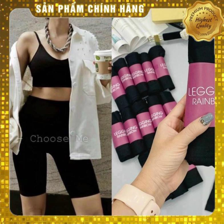 Quần legging đùi nâng mông  💖 Mẫu mới 2021💖 quần legging đùi cuộn vỏ tím | BigBuy360 - bigbuy360.vn