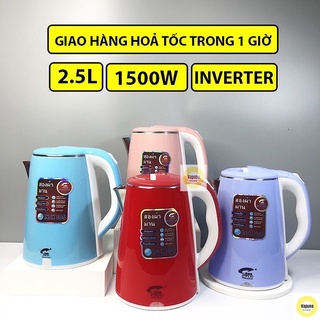 Bình siêu tốc thái lan 2 lớp jiplai 2.5l