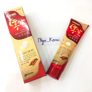 Kem Đánh Răng Hồng Sâm Nano Hàn Quốc 150gam