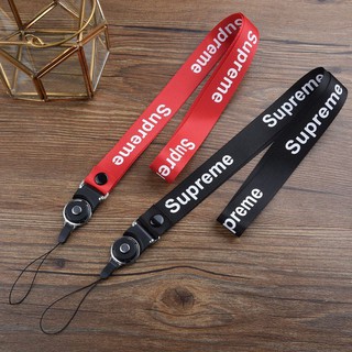 Dây đeo thẻ hình Supreme dùng cho điện thoại