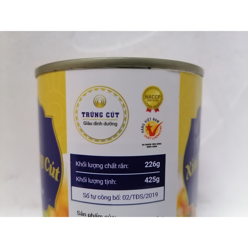 [Lon 425g] XÍU MẠI BỌC TRỨNG CÚT XỐT CÀ [VN] SEASPIMEX Pork Shaomai Cover Quail Eggs