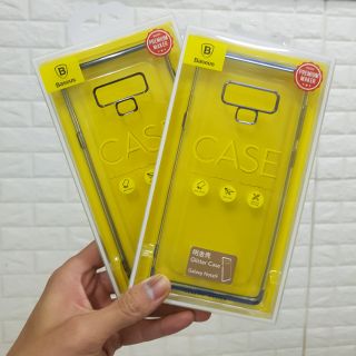 Ốp lưng Baseus Glitter Note 9 viền màu siêu dẻo