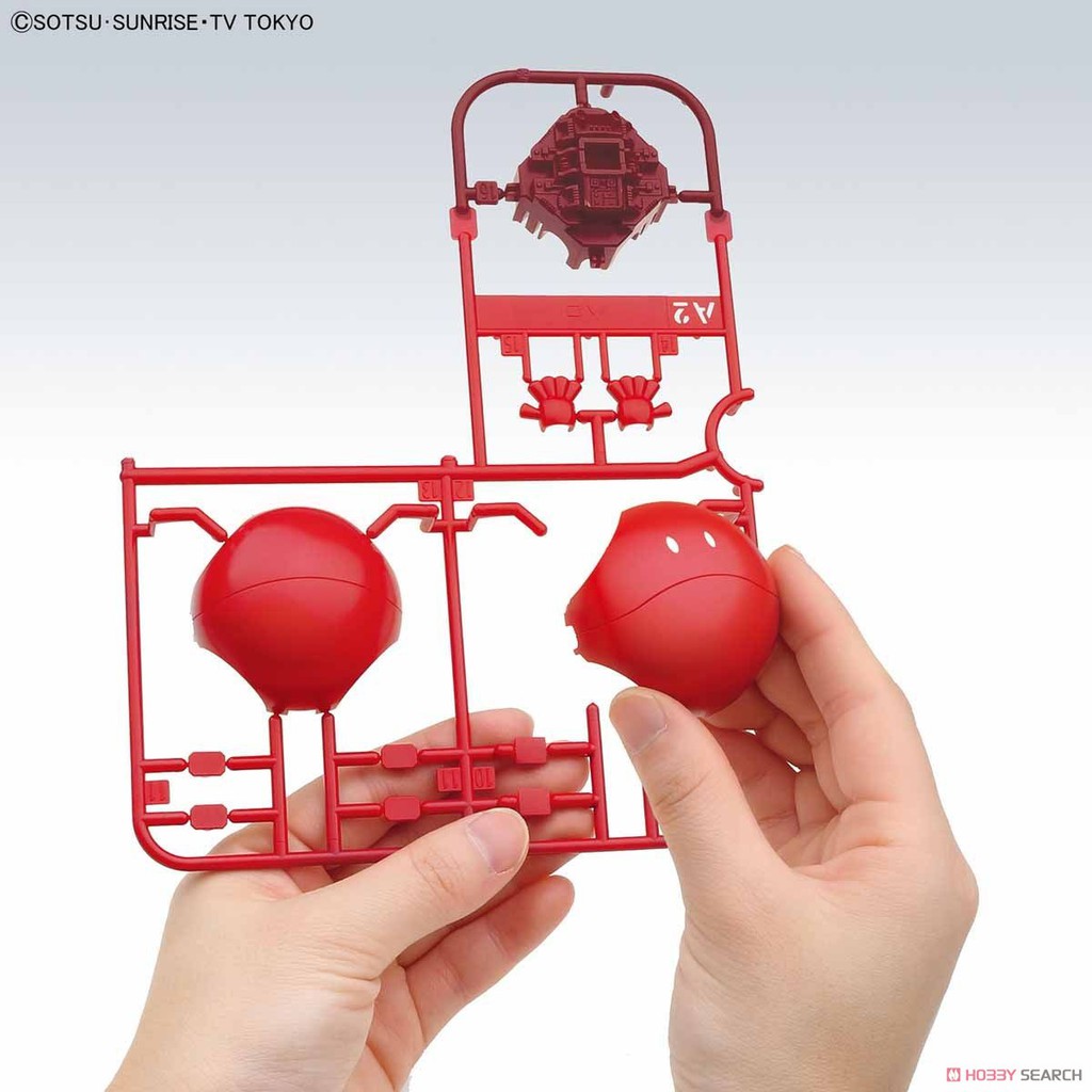 Mô hình lắp ráp Haropla Haro Diva Red Bandai 4573102603777