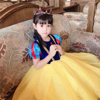 Đầm Công Chúa Bạch Tuyết Xinh Xắn Cho Bé Gái