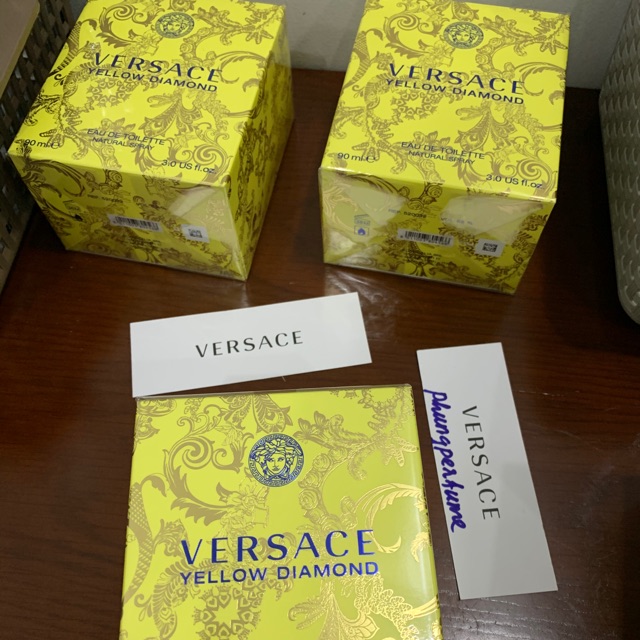 Nước hoa versace yellow diamond edt 90ml full seal