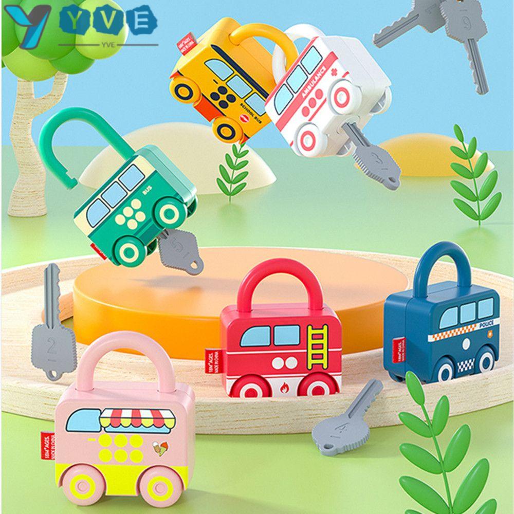 Bộ đồ chơi xe hơi kèm chìa khóa vui nhộn giúp giáo dục sớm cho bé