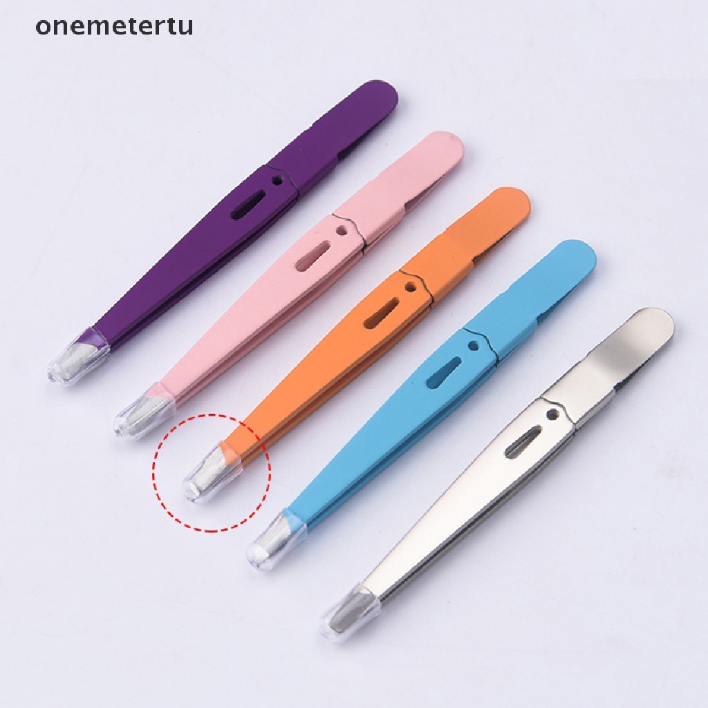 Onemetertu Dụng Cụ Tẩy Lông Mày Bằng Thép Không Gỉ