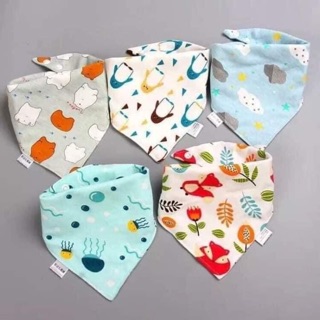 10 Khăn yếm tam giác cho bé (1 set 10 cái)