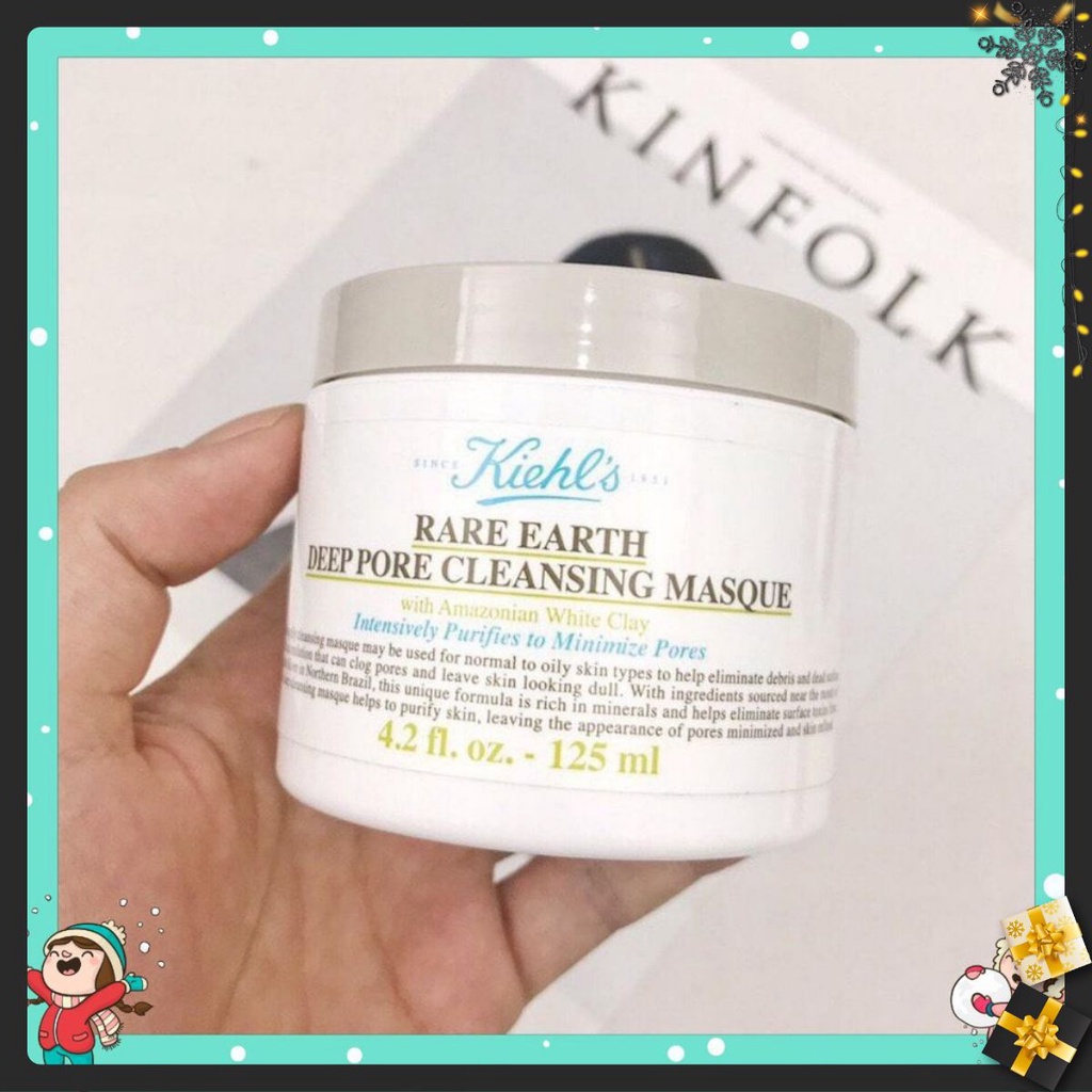 MẶT NẠ đất sét KIEHLS RARE EARTH DEEP PORE 142G [SUPER BRAND]