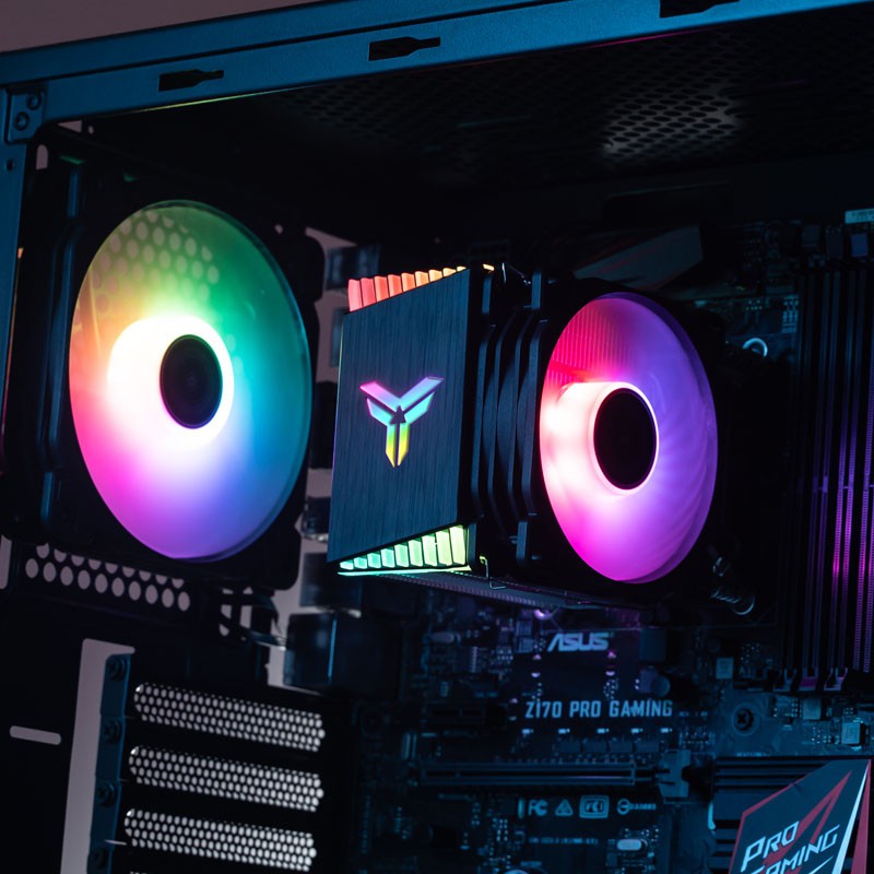Bộ 4 Quạt Tản Nhiệt Làm Mát Cpu Jonsbo Cr-1400 Argb 9cm Intel | BigBuy360 - bigbuy360.vn