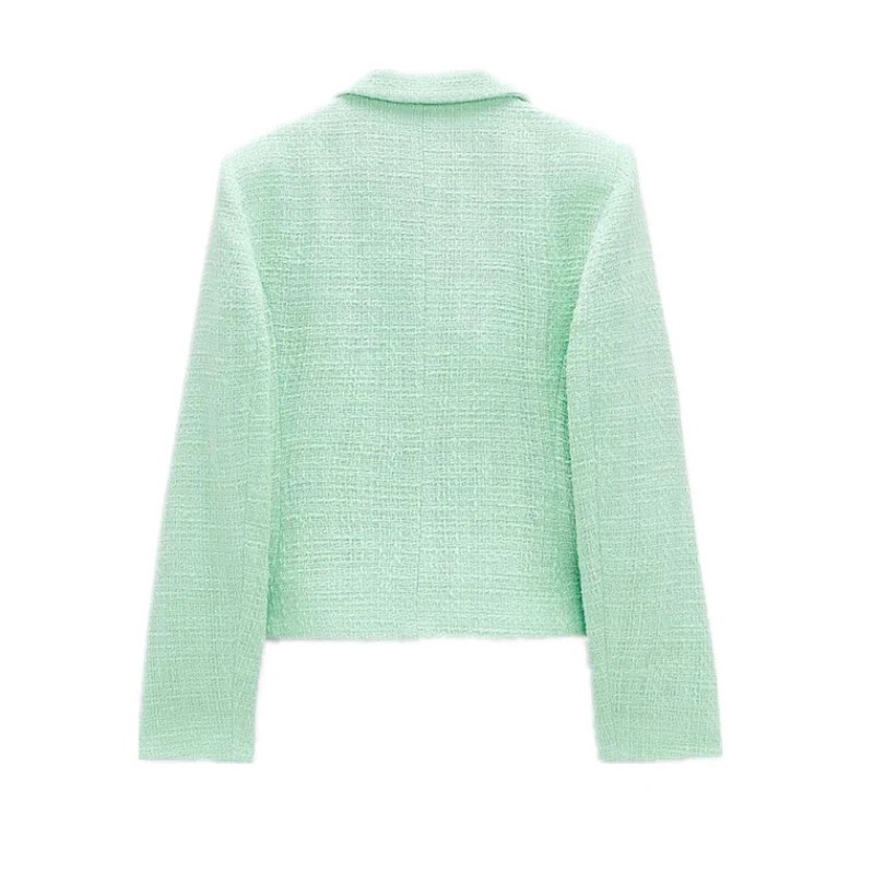 BỘ VEST DẠ TWEED XANH MINT ZARA AUTHENTIC TUỒN STORE