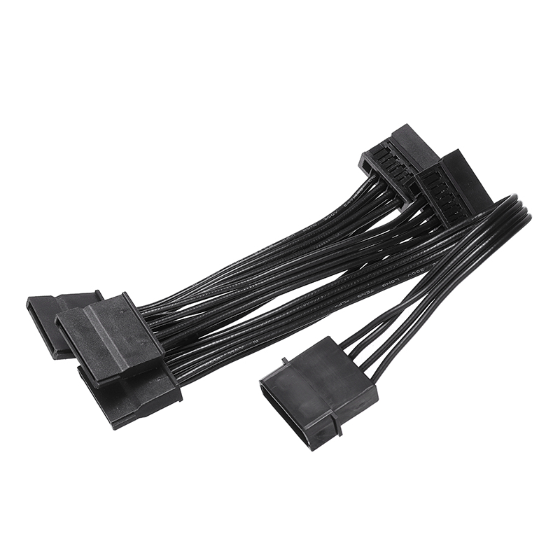 Dây Cáp Chuyển Đổi Nguồn Ổ Cứng Sata 4 Pin Ide Molex Sang 5 Serial