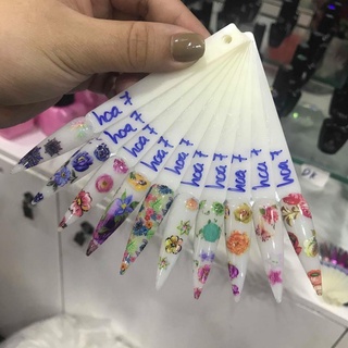 Foil dán móng họa tiết hoa ( hộp to ) ( cần kết hợp với gel foil hoặc keo foil )