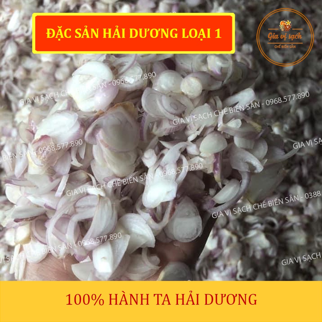 COMBO 5kg Hành phi LOẠI 1 || Gia vị sạch chế biến sẵn