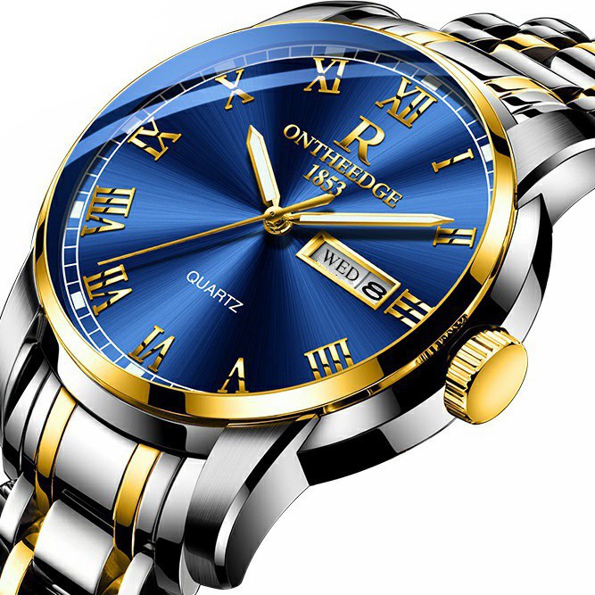 ĐỒNG HỒ NAM ONTHEEDGE RZY031 THỜI TRANG CHÍNH HÃNG, TẶNG HỘP FULL BOX, BẢO HÀNH 1 NĂM