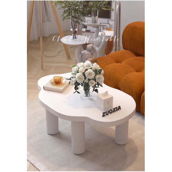 Bàn cafe Clouds Table hình đám mây phong cách cổ điền Pháp