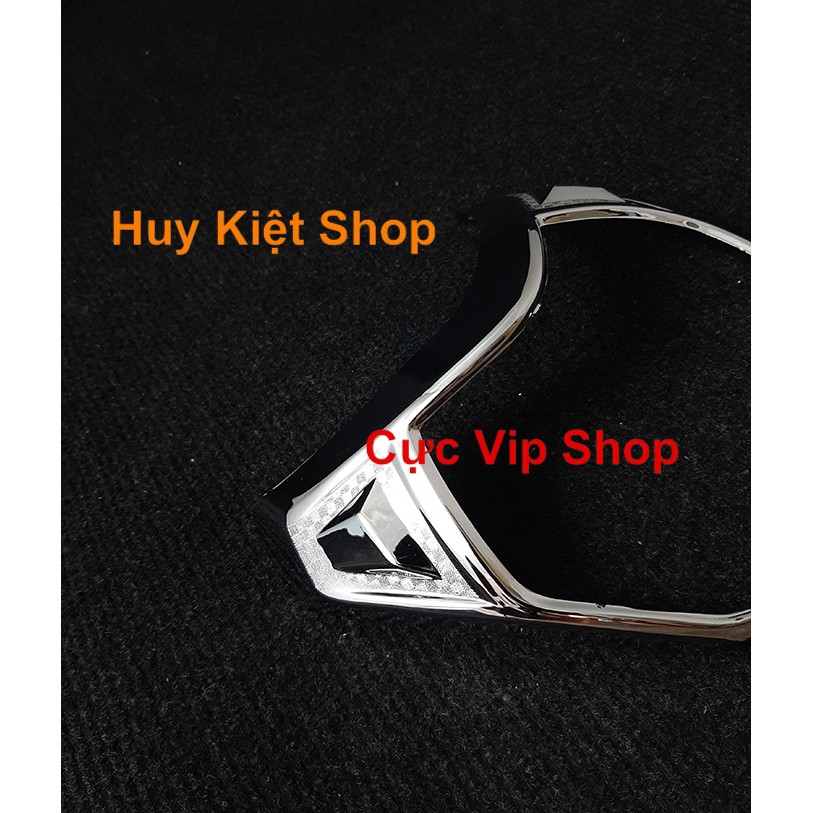 Viền Đèn Pha Trước Vision 2014 - 2019 Xi Inox Cao Cấp MS1988