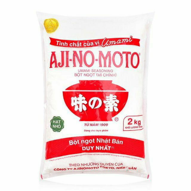 Mì chính Ajinomoto hạt nhỏ loại 2kg