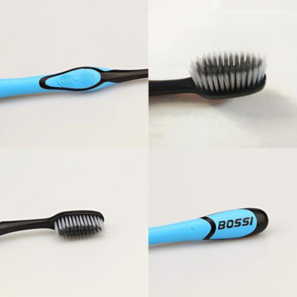 Bàn chải đánh răng than tre hoạt tính Hàn Quốc BOSSI an toàn cho sức khỏe