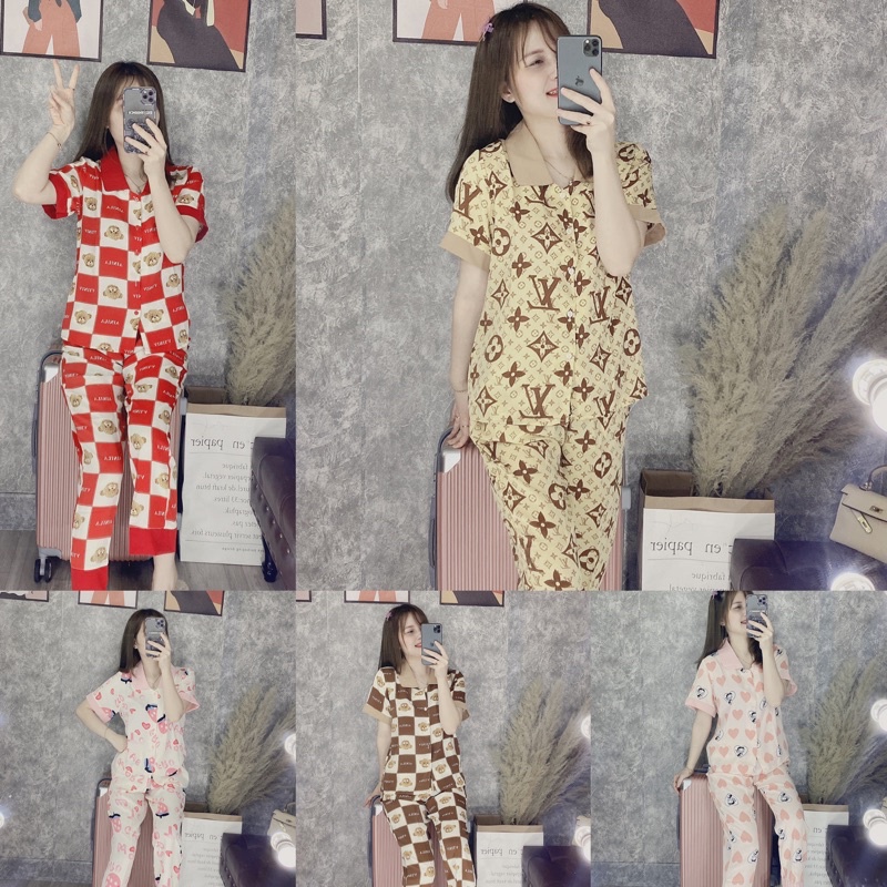 Bộ lụa mango Tay Ngắn hàng mới về ❤️