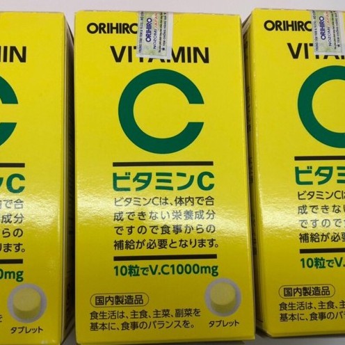 [Chính hãng Orihiro] Vitamin C Orihiro Tablets 300 viên nén 1000mg của Nhật, tăng sức đề kháng | Thế Giới Skin Care