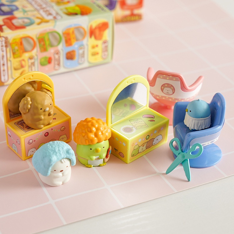 Blind Box 8 Mẫu Sumikko Gurashi Tiệm Làm Đẹp Cực CUTE Cực Sắc Nét Hộp Mù Ngẫu Nhiên