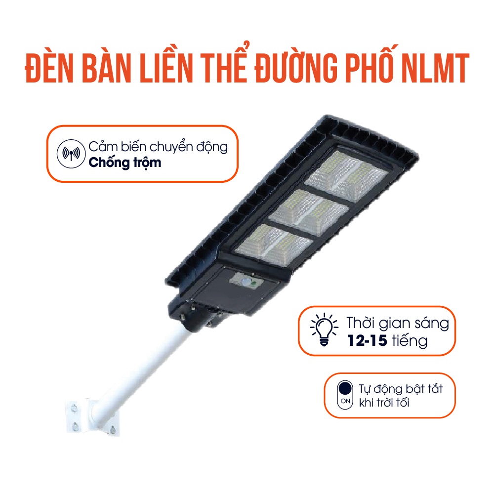 Đèn năng lượng mặt trời pin liền thể 150W, Đèn chiếu sáng đường phố năng lượng mặt trời 150W, Chống nước tiểu chuẩn IP67